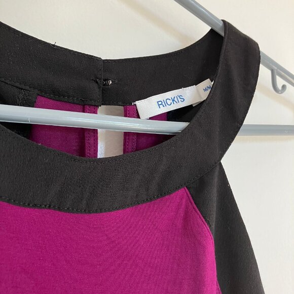 Ricki's Halter Style Blouse Sleeveless Tunic Size M - Picture 2 of 5